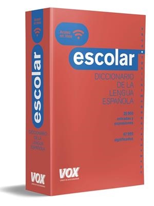 DICCIONARIO ESCOLAR DE LA LENGUA ESPAÑOLA | 9788499742823 | VOX EDITORIAL | Cooperativa Cultural Rocaguinarda