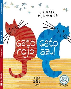 GATO ROJO, GATO AZUL | 9788494113659 | DESMOND, JENNI | Cooperativa Cultural Rocaguinarda