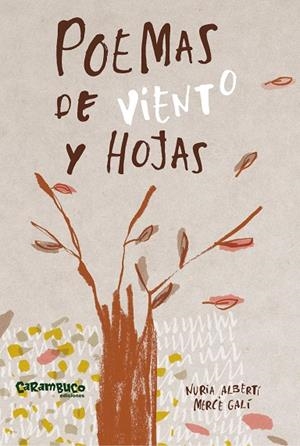 POEMAS DE VIENTO Y HOJAS | 9788417766283 | ALBERTÍ MARTÍNEZ DE VELASCO, NÚRIA | Cooperativa Cultural Rocaguinarda