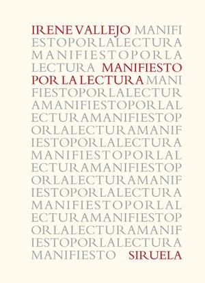 MANIFIESTO POR LA LECTURA | 9788418436369 | VALLEJO, IRENE | Cooperativa Cultural Rocaguinarda