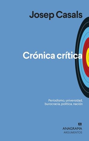 CRÓNICA CRÍTICA | 9788433964496 | CASALS, JOSEP | Cooperativa Cultural Rocaguinarda