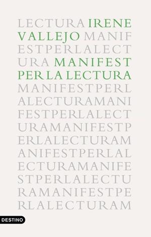 MANIFEST PER LA LECTURA | 9788497103114 | VALLEJO, IRENE | Cooperativa Cultural Rocaguinarda