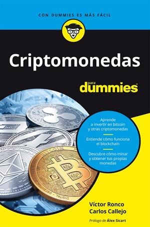 CRIPTOMONEDAS PARA DUMMIES | 9788432905926 | RONCO, VÍCTOR/CALLEJO, CARLOS | Cooperativa Cultural Rocaguinarda