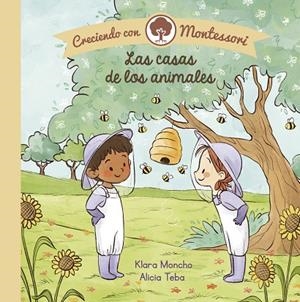 CASAS DE LOS ANIMALES, LAS (CRECIENDO CON MONTESSORI. PEQUEÑAS MANITAS) | 9788448855055 | MONCHO, KLARA/TEBA, ALICIA | Cooperativa Cultural Rocaguinarda