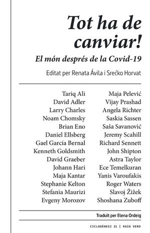 TOT HA DE CANVIAR! | 9788417925581 | VVAA | Cooperativa Cultural Rocaguinarda