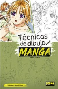 TÉCNICAS DE DIBUJO MANGA 2 CÁNONES Y PROPORCIONES | 9758467941947 | HIKARU HAYASHI | Cooperativa Cultural Rocaguinarda