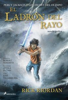 LADRÓN DEL RAYO, EL (PERCY JACKSON Y LOS DIOSES DEL OLIMPO [NOVELA GRÁFICA] 1) | 9788498384048 | RIORDAN, RICK | Cooperativa Cultural Rocaguinarda