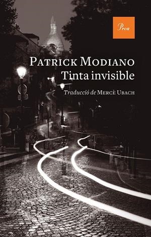 TINTA INVISIBLE | 9788475889337 | MODIANO, PATRICK | Cooperativa Cultural Rocaguinarda