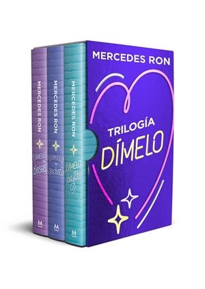 TRILOGÍA DÍMELO (PACK CON: DÍMELO BAJITO | DÍMELO EN SECRETO | DÍMELO CON BESOS) | 9788418798160 | RON, MERCEDES | Cooperativa Cultural Rocaguinarda