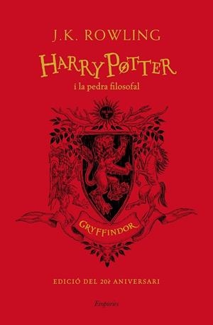 HARRY POTTER I LA PEDRA FILOSOFAL (GRYFFINDOR) TD | 9788417879785 | ROWLING, J.K. | Cooperativa Cultural Rocaguinarda