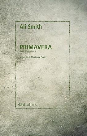 PRIMAVERA | 9788418451676 | SMITH, ALI | Cooperativa Cultural Rocaguinarda