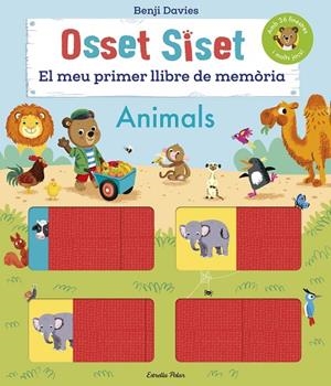 OSSET SISET. EL MEU PRIMER LLIBRE DE MEMÒRIA. ANIMALS | 9788413890906 | DAVIES, BENJI | Cooperativa Cultural Rocaguinarda