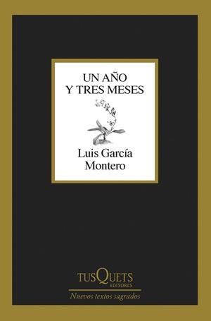 AÑO Y TRES MESES, UN | 9788411071475 | GARCÍA MONTERO, LUIS | Cooperativa Cultural Rocaguinarda