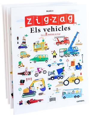ZIG-ZAG ELS VEHICLES | 9788491018940 | MAKII | Cooperativa Cultural Rocaguinarda