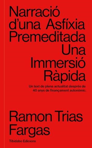 NARRACIÓ D'UNA ASFÍXIA PREMEDITADA | 9788413479798 | TRIAS FARGAS, RAMON | Cooperativa Cultural Rocaguinarda