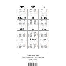 ESOS DÍAS A FINALES DE AQUEL AÑO | 9788494933387 | LLAMAS, ÁLVARO | Cooperativa Cultural Rocaguinarda