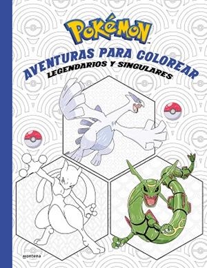 POKÉMON. AVENTURAS PARA COLOREAR: LEGENDARIOS Y SINGULARES (COLECCIÓN POKÉMON) | 9788419241962 | THE POKÉMON COMPANY | Cooperativa Cultural Rocaguinarda