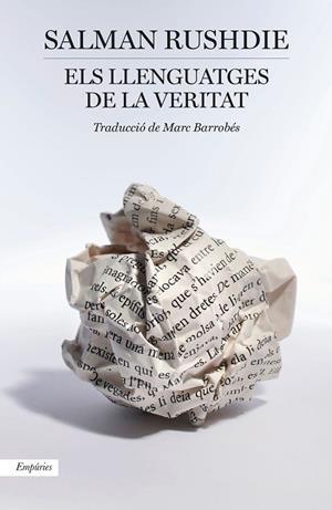 LLENGUATGES DE LA VERITAT, ELS | 9788418833823 | RUSHDIE, SALMAN | Cooperativa Cultural Rocaguinarda