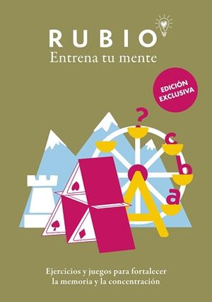 EJERCICIOS Y JUEGOS PARA FORTALECER LA MEMORIA Y LA CONCENTRACIÓN (EDICIÓN EXCLU | 9788425362644 | CUADERNOS RUBIO | Cooperativa Cultural Rocaguinarda