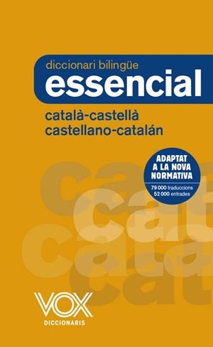 DICCIONARI ESSENCIAL CASTELLANO-CATALÁN / CATALÀ-CASTELLÀ | 9788499742717 | VOX EDITORIAL | Cooperativa Cultural Rocaguinarda