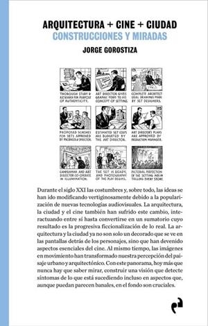 ARQUITECTURA CINE CIUDAD | 9788419050946 | GOROSTIZA, JORGE | Cooperativa Cultural Rocaguinarda
