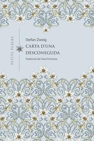 CARTA D'UNA DESCONEGUDA | 9788418908880 | ZWEIG, STEFAN | Cooperativa Cultural Rocaguinarda