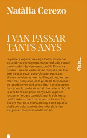 I VAN PASSAR TANTS ANYS | 9788416738045 | CEREZO, NATÀLIA | Cooperativa Cultural Rocaguinarda
