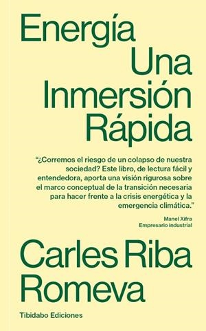 ENERGÍA | 9788419683847 | RIBA ROMEVA, CARLES | Cooperativa Cultural Rocaguinarda