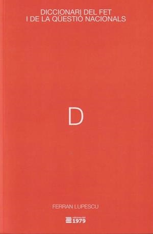 DICCIONARI DEL FET I DE LA QÜESTIÓ NACIONALS | 9788412818123 | LUPESCU, FERRAN | Cooperativa Cultural Rocaguinarda