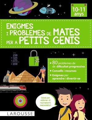 ENIGMES I PROBLEMES DE MATES PER A PETITS GENIS (10-11 ANYS) | 9788419436788 | AURIOL, SYLVAINE | Cooperativa Cultural Rocaguinarda