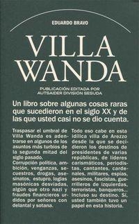 VILLA WANDA | 9788494446481 | BRAVO JAIME, EDUARDO | Cooperativa Cultural Rocaguinarda
