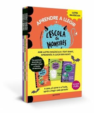 APRENDRE A LLEGIR A L'ESCOLA DE MONSTRES - PACK AMB ELS LLIBRES 7, 8 I 9 | 9788410298699 | RIPPIN, SALLY | Cooperativa Cultural Rocaguinarda