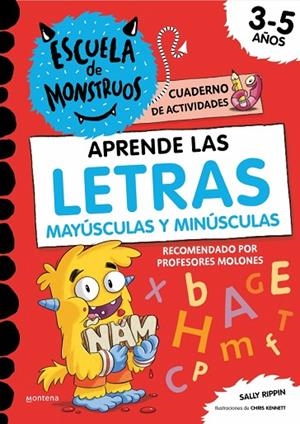 ESCUELA DE MONSTRUOS. CUADERNO DE ACTIVIDADES - APRENDE A ESCRIBIR LAS LETRAS MA | 9788419085887 | RIPPIN, SALLY | Cooperativa Cultural Rocaguinarda