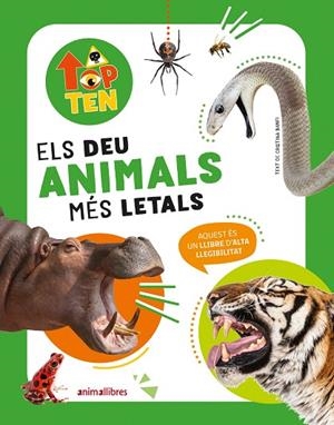 TOP TEN ELS DEU ANIMALS MÉS LETALS | 9788419659521 | CRISTINA BANFI | Cooperativa Cultural Rocaguinarda