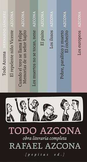 TODO AZCONA. OBRA LITERARIA COMPLETA | 9788418998775 | AZCONA FERNÁNDEZ, RAFAEL | Cooperativa Cultural Rocaguinarda