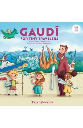 GAUDÍ FOR TINY TRAVELERS | 9788410127555 | HIBLER, ABBIE/SANSÓ, BÁRBARA | Cooperativa Cultural Rocaguinarda