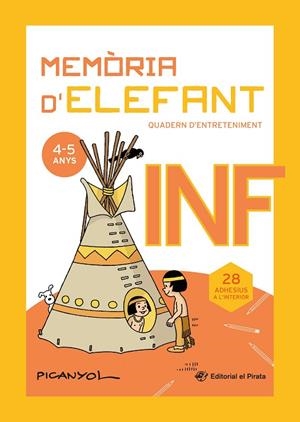 MEMÒRIA D'ELEFANT INFANTIL: QUADERN DE VACANCES | 9788419912343 | MARTÍNEZ PICANYOL, JOSEP LLUÍS | Cooperativa Cultural Rocaguinarda