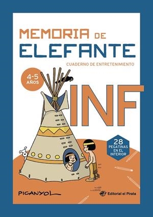 MEMORIA DE ELEFANTE INFANTIL: CUADERNO DE VACACIONES | 9788419898586 | MARTÍNEZ PICANYOL, JOSEP LLUÍS | Cooperativa Cultural Rocaguinarda
