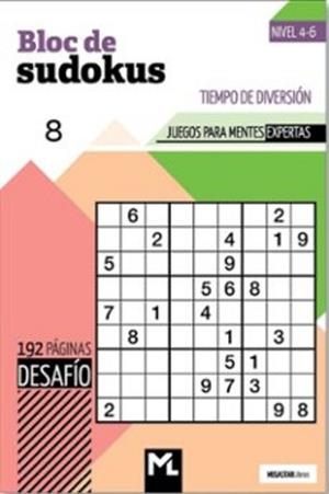 BLOC DE SUDOKU 8 (NIVEL4-6) | 9789493361324 | AA.VV. | Cooperativa Cultural Rocaguinarda