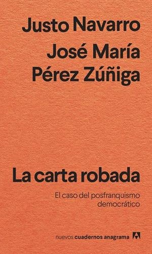 CARTA ROBADA, LA | 9788433916679 | NAVARRO, JUSTO/PÉREZ ZÚÑIGA, JOSÉ MARÍA | Cooperativa Cultural Rocaguinarda
