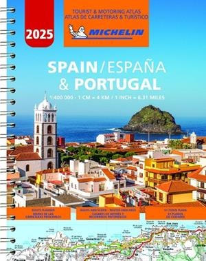 ESPA¥A & PORTUGAL 2025 - ATLAS DE CARRETERAS Y TUR | 9782067265202 | MICHELIN | Cooperativa Cultural Rocaguinarda