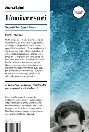 ANIVERSARI, L' | 9788419332950 | BAJANI, ANDREA | Cooperativa Cultural Rocaguinarda