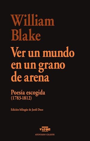 VER UN MUNDO EN UN GRANO DE ARENA | 9791387745004 | BLAKE, WILLIAM | Cooperativa Cultural Rocaguinarda