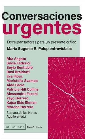 CONVERSACIONES URGENTES | 9788410328754 | PALOP, MARÍA EUGENIA R./DE LAS HERAS AGUILERA, SAMARA | Cooperativa Cultural Rocaguinarda