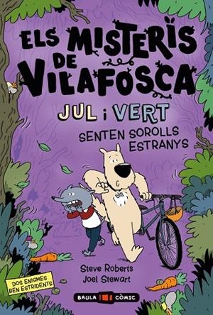 MISTERIS DE VILAFOSCA, ELS. JUL I VERT SENTEN SOROLLS ESTRANYS | 9788447954537 | ROBERTS, STEVE/STEWART, JOEL | Cooperativa Cultural Rocaguinarda