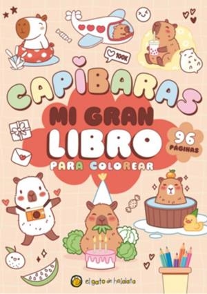 CAPIBARAS ("MI GRAN LIBRO PARA COLOREAR") | 9786313073559 | AA.VV. | Cooperativa Cultural Rocaguinarda