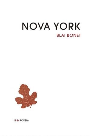 NOVA YORK | 9791387757311 | BONET, BLAI | Cooperativa Cultural Rocaguinarda