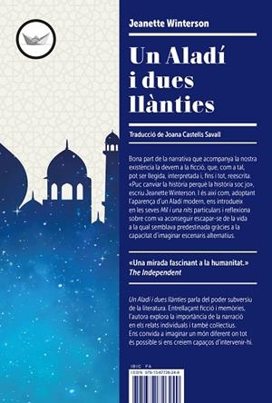 ALADÍ I DUES LLÀNTIES, UN | 9791387726249 | WINTERSON, JEANETTE | Cooperativa Cultural Rocaguinarda