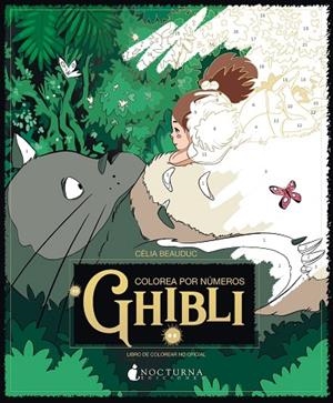 COLOREA POR NÚMEROS: STUDIO GHIBLI | 9791387690311 | Cooperativa Cultural Rocaguinarda