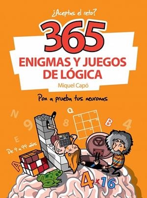 365 ENIGMAS Y JUEGOS DE LÓGICA | 9788484412267 | CAPÓ, MIQUEL | Cooperativa Cultural Rocaguinarda
